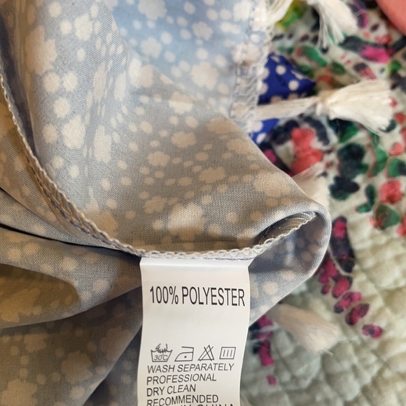 Blue tassel trimmed dress - Picture 4 of 4